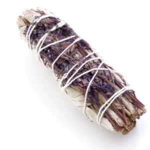 Atadito de Salvia Blanca con Lavanda