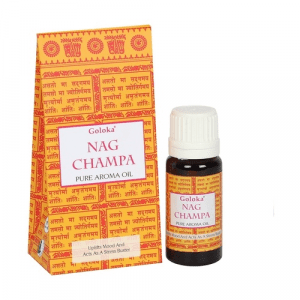 ACEITE ESENCIAL ORGÁNICO MARCA GOLOKA: NAG CHAMPA