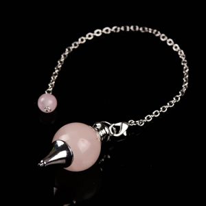 Péndulo Cuarzo Rosa